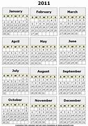 Image result for Show Yearly Calendar