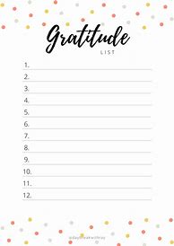 Image result for Gratitude Words. List