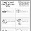 Image result for Long Vowel Worksheets 2nd Grade