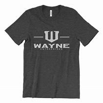 Image result for Wayne Enterprises Logo T-Shirt