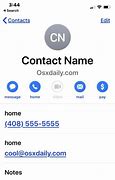 Image result for iPhone Contacts Dark Mode