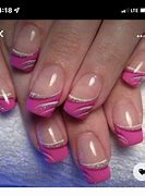 Image result for Purple and Silver Gel Nail Designs