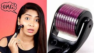 Image result for How to Use Derma Roller