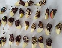 Image result for Chocolate Covered Apple Slices