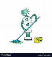 Image result for Cleaning Robot Drawing