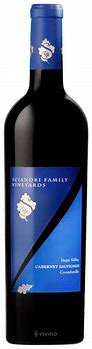 Sciandri Family Cabernet Sauvignon に対する画像結果