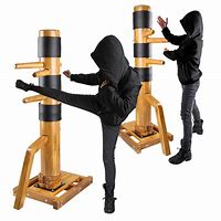 Image result for Martial Arts Wooden Dummy