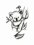 Image result for Koala Line Art