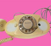 Image result for White Rotary Phone