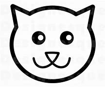 Image result for Happy Cat Face SVG Free