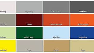 Image result for OSHA Paint Color Chart
