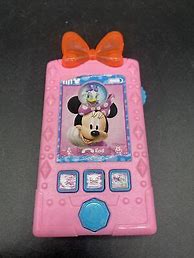 Image result for Minnie Mouse Phone Pink Blue Toy