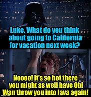 Image result for Star Wars Vacation Meme