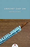 Image result for Crochet Cast On Method Knitting