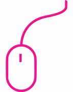 Image result for Pink Computer Mouse PNG
