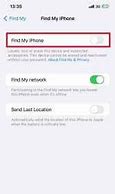 Image result for Turn Off Find My Phone iPhone