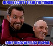 Image result for Lieutenant Riker Meme