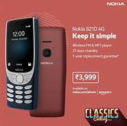 Image result for Nokia 8210 4G vs 8000 4G