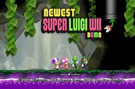Image result for Newer Super Luigi Wii Demo Pictures