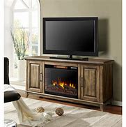 Image result for tv stand with fireplace