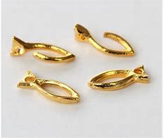 Image result for gold fish hooks clasps