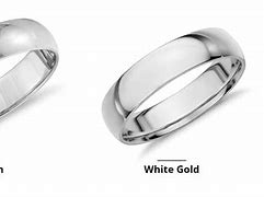 Image result for White Gold vs Platinum