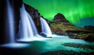 Image result for Aurora Borealis Iceland 4K