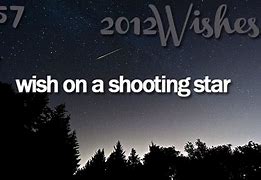 Image result for Shooting Star Wish