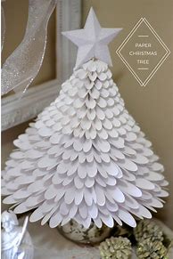 Image result for Paper Christmas Tree Decorations