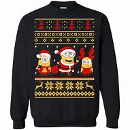 Image result for Minion Christmas Sweater