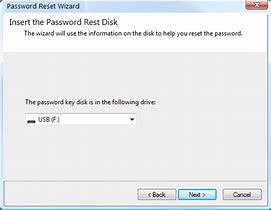 Image result for Password Reset Wizard Windows 7