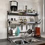 Image result for Stainless Steel Kitchen Plate Rack