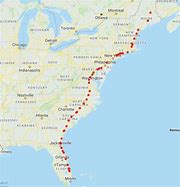 Image result for I-95 Corridor Map