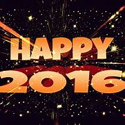 Image result for Happy New Year 2016 with Blue Black