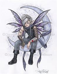 Image result for Gothic Male Fairies