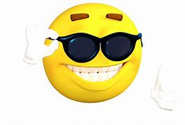 Image result for Sunglasses Emoji No Background