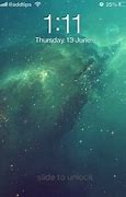 Image result for iOS 6 Lock Screen in the Style of iOS 7