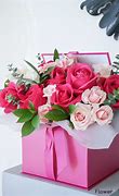 Image result for Flower in Gift Box