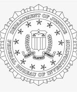 Image result for FBI Logo White