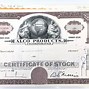 Image result for Vintage Stock Certificates