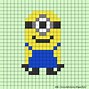 Image result for Pixel Minion Art Grid People