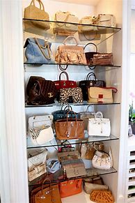 Image result for Handbag Closet Design