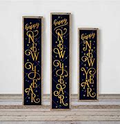 Image result for Happy New Year Vertical Sign