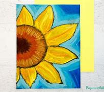 Image result for Chalk Pastel Sunflower