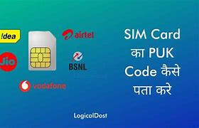 Image result for Where Is the Puk Codes in Bsnl Sim Cards