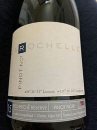 Image result for Rochelle Pinot Noir Tondre Grapefield