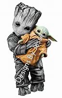 Image result for Groot and Baby Yoda SVG