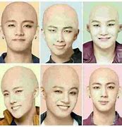 Image result for BTS V Bald Meme