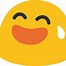 Image result for Sweating Face Emoji Clip Art