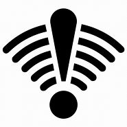 Image result for Wi-Fi Not Working Icon